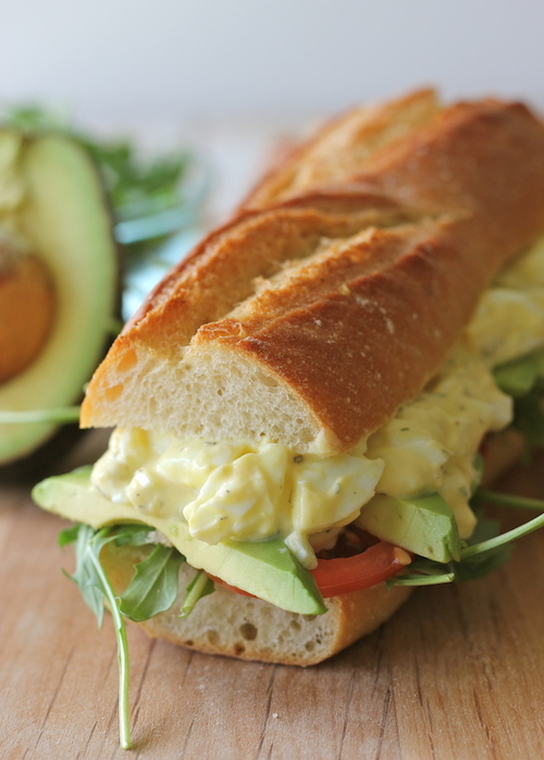 Lightened Up Egg Salad Sandwich