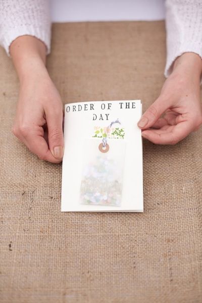 Celebration Program with Confetti Pouch Celebration Program with Confetti Pouch