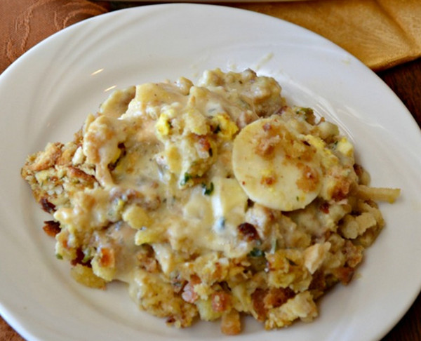 Down South Slow Cooker Chicken and Stuffing Down South Slow Cooker Chicken and Stuffing