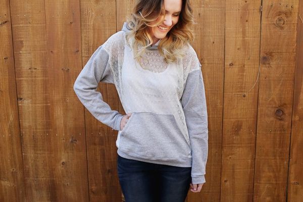 Lace Free Hoodie Pattern