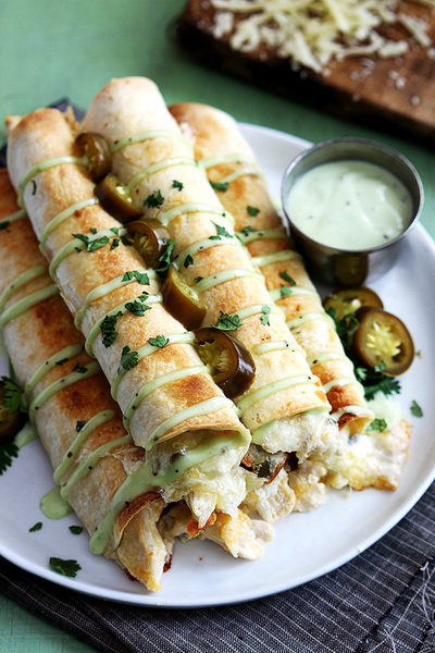 Jalapeno Popper Chicken Taquitos Jalapeno Popper Chicken Taquitos