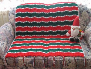 Festive Cross Over Afghan