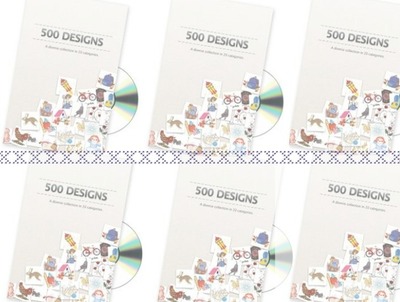500 Designs CD Collection
