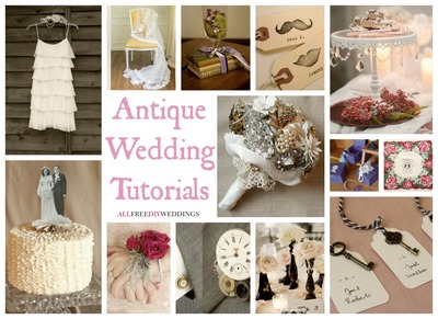 Wedding Themes: Antique Wedding Wedding Themes: Antique Wedding