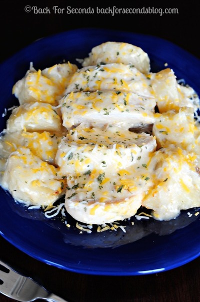 Cheesy Ranch Chicken and Potatoes Cheesy Ranch Chicken and Potatoes
