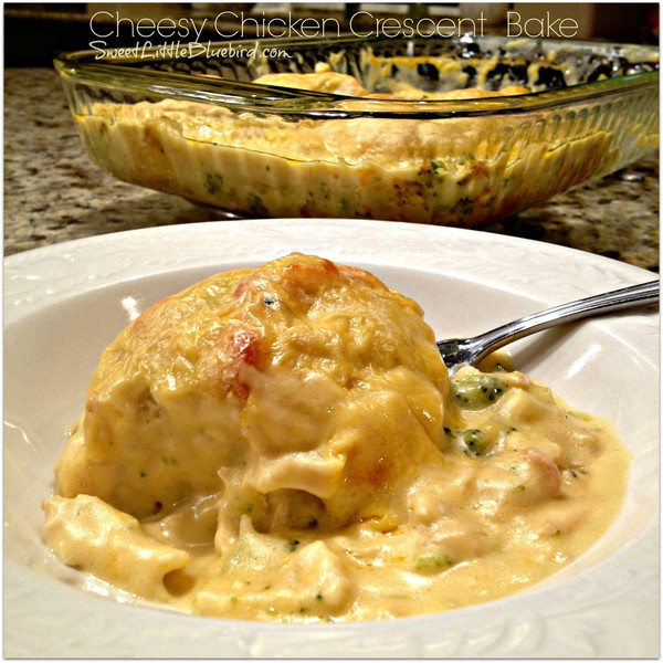 Cheesy Chicken Crescent Bake Cheesy Chicken Crescent Bake