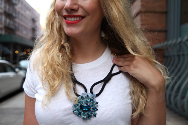 Blue Starburst Necklace Blue Starburst Necklace