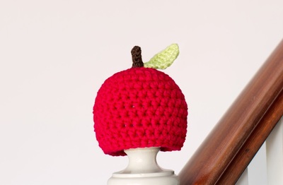 Absolutely Adorable Newborn Apple Crochet Hat