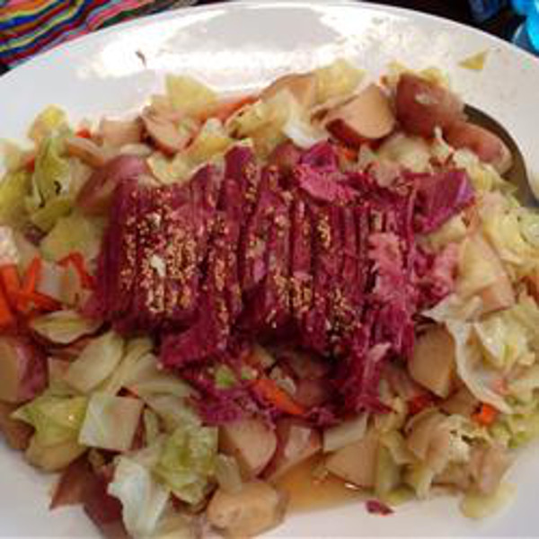 St Paddys Corned Beef and Cabbage