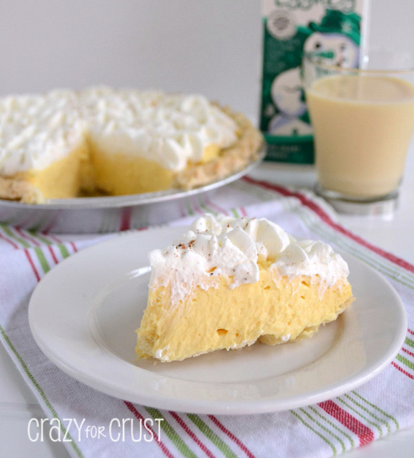 St Nicks Favorite Eggnog Pie