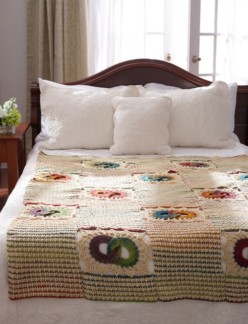 Modern Wedding Ring Throw Modern Wedding Ring Throw