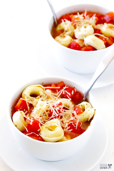 5-Ingredient Tortellini Soup