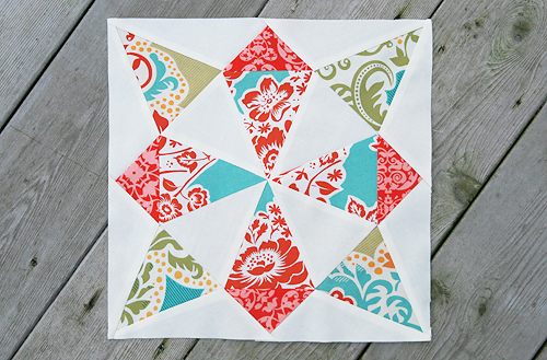 Whirling Star Quilt Block Whirling Star Quilt Block