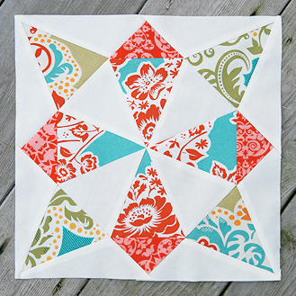 Whirling Star Quilt Block Whirling Star Quilt Block