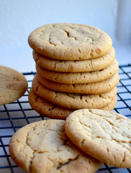 Insanely Soft Peanut Butter Cookies