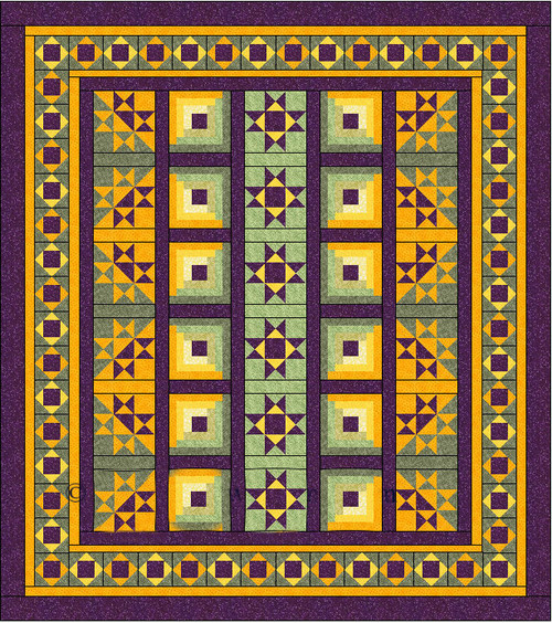 Road to Brownwood Bed Quilt