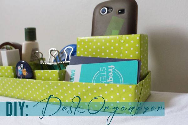 Darling DIY Desk Organizer