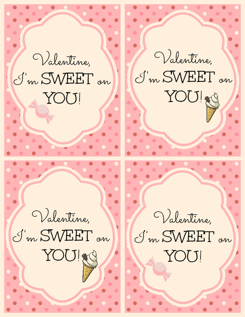 Sweet Shoppe Free Printable Valentines Sweet Shoppe Free Printable Valentines