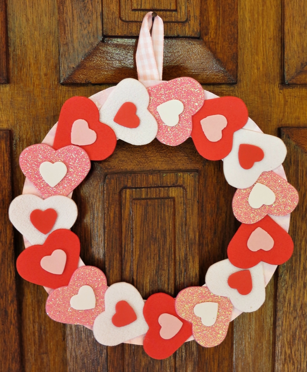 Simply Sweet Valentine Wreath Allfreekidscrafts Com