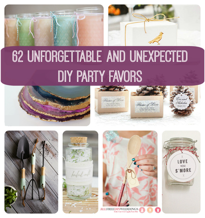 62 Unforgettable and Unexpected DIY Party Favors 62 Unforgettable and Unexpected DIY Party Favors