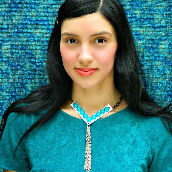 Bold Hues Art Deco Necklace Bold Hues Art Deco Necklace