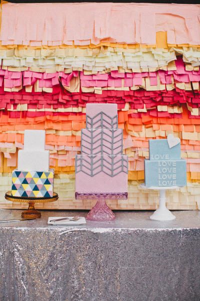 DIY Ombre Fringe Backdrop DIY Ombre Fringe Backdrop