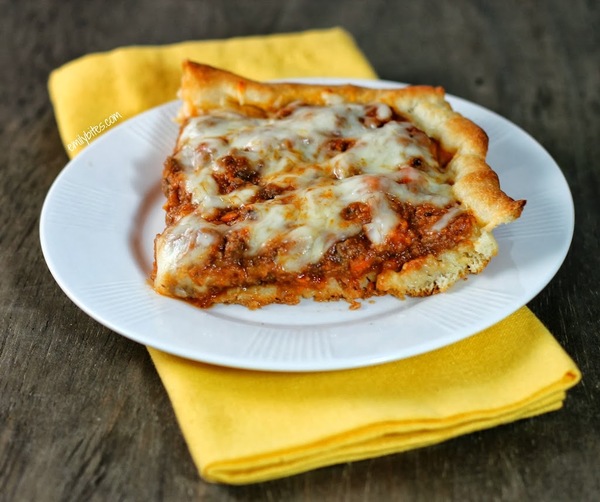 Deep Dish Sloppy Joe Casserole