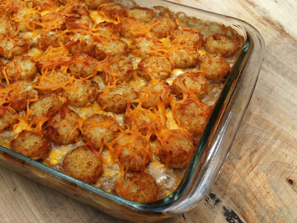 Cowboy Tater Tot Casserole Cowboy Tater Tot Casserole