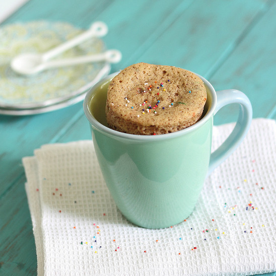 4-Minute Cake Batter Mug Cake 4-Minute Cake Batter Mug Cake