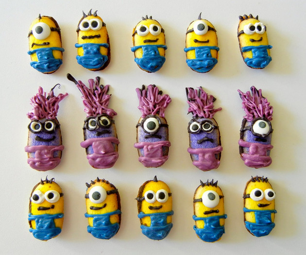 No-Bake Minion Cookies No-Bake Minion Cookies