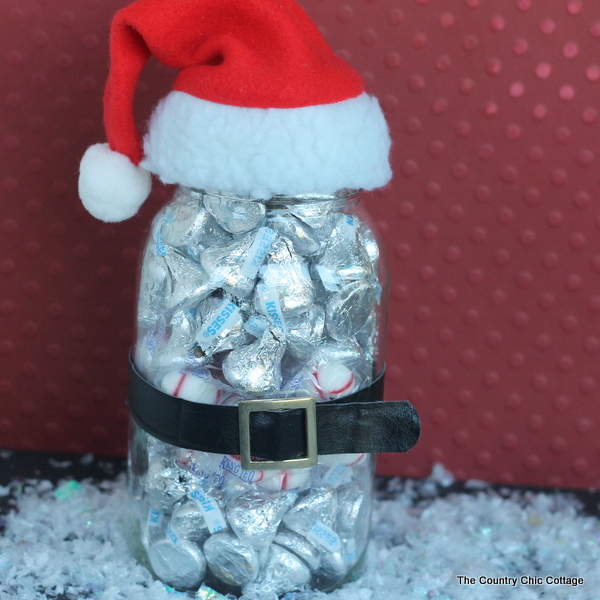 Sweet Santa Jar Gif Sweet Santa Jar Gift