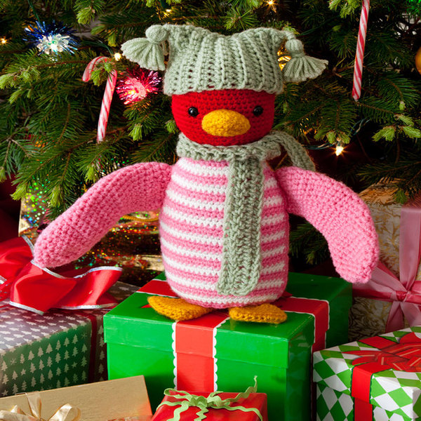 Huggable Holiday Penguin