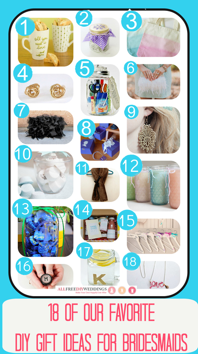 18 of Our Favorite DIY Gift Ideas for Bridesmaids