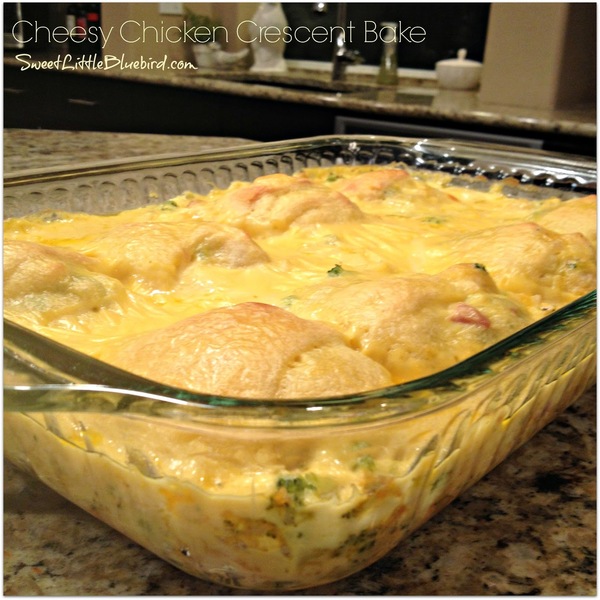 Cheesy Crescent Chicken Bake Cheesy Crescent Chicken Bake