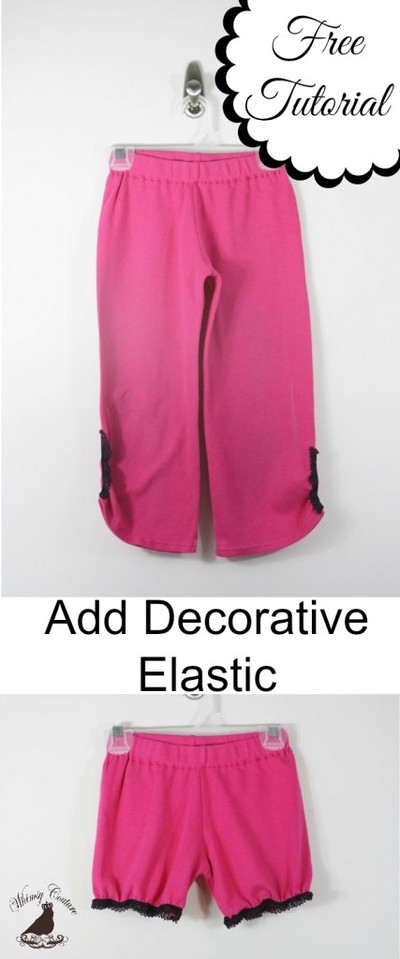 The Easiest Way to Add Elastic To Sewing Patterns
