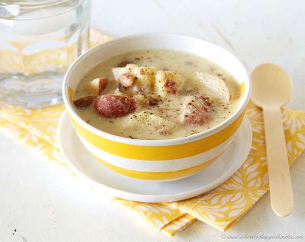 Dump and Go Potato Soup