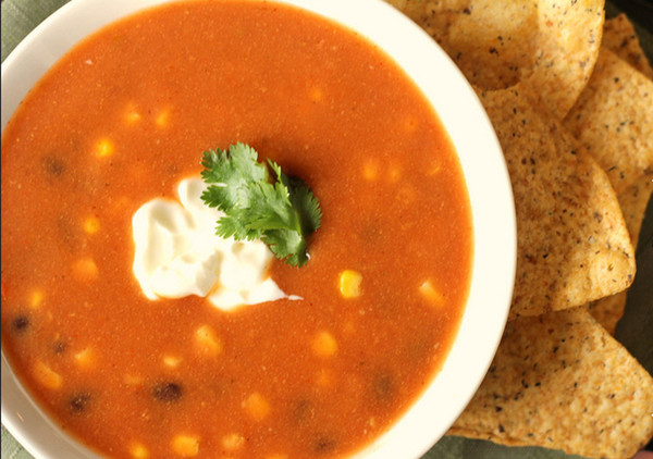 Southwestern-Style Chicken Tortilla Soup Southwestern-Style Chicken Tortilla Soup