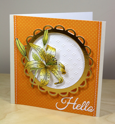 Sweet Lily Card
