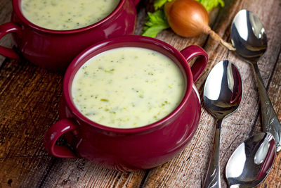 30-Minute Cream of Broccoli Cheese Soup