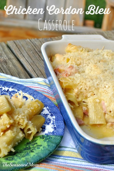 Make-Ahead Chicken Cordon Blue Casserole Make-Ahead Chicken Cordon Blue Casserole