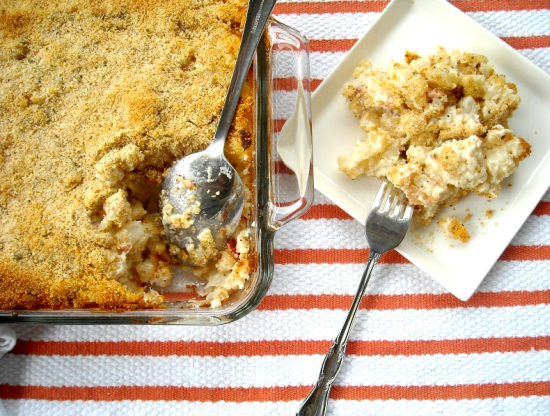 Creamy Ranch Hash Brown Bake