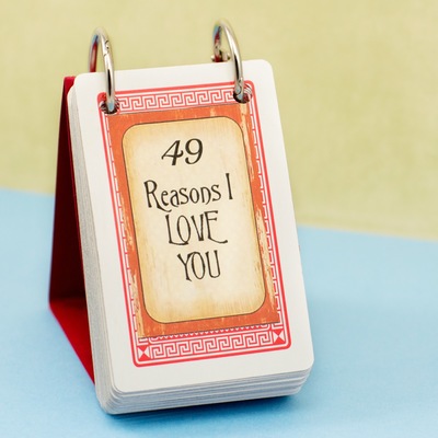 49 Reasons I Love You Homemade Gift