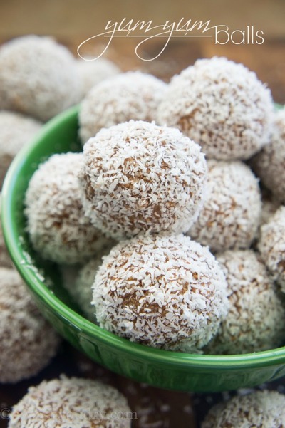 Chocolate Coconut Balls Chocolate Coconut Balls