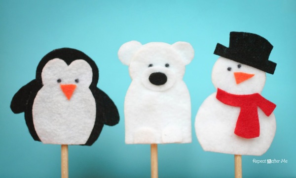 Snowy Friends Finger Puppets Snowy Friends Finger Puppets