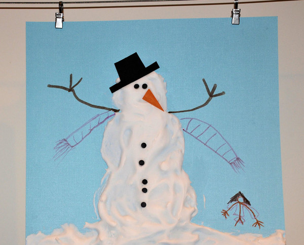 Shaving Cream Snowman Shaving Cream Snowman