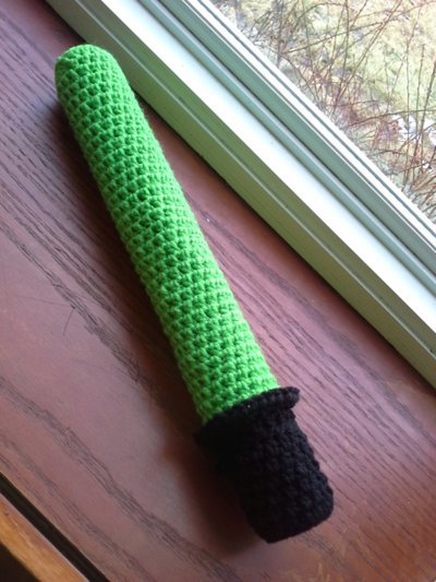 Crocheted Lightsaber