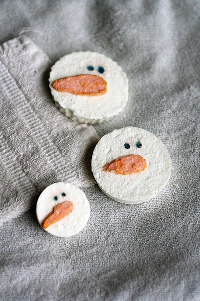 DIY Bar Soap Snowman