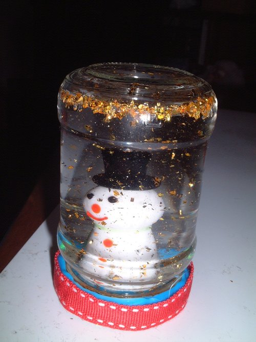 Snowman in a Jar Snowman in a Jar