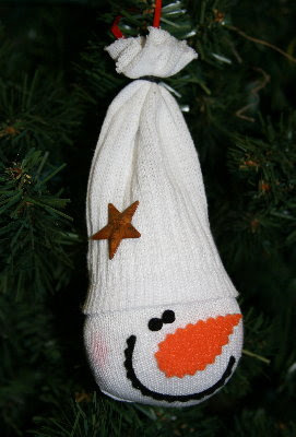Sock it to Me Snowman Ornament