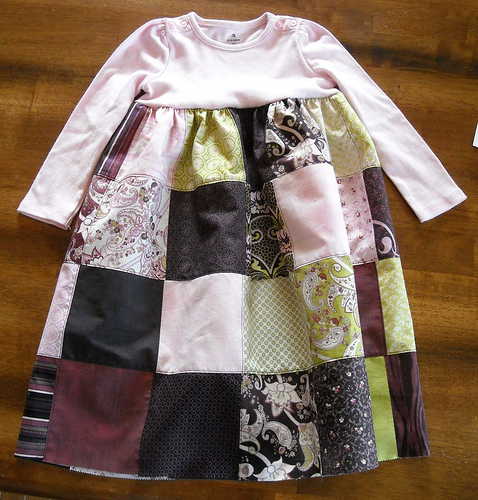 Charming Patchwork Baby Dress Charming Patchwork Baby Dress